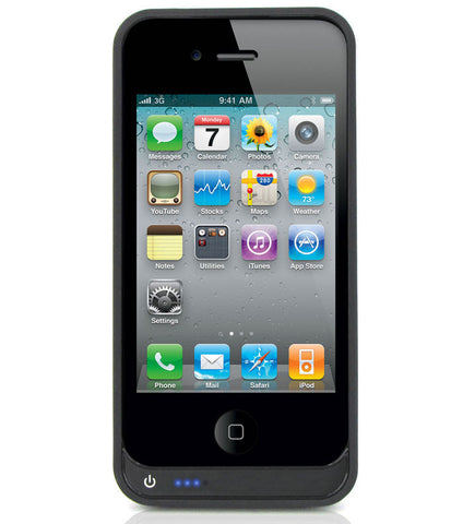 iPhone 4/4S Battery Case - Black