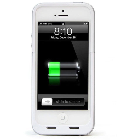 iPhone 5/5S Battery Case - White