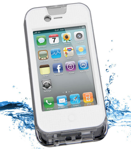 iPhone 4/4S Waterproof Case - White